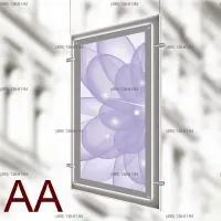 Кристалайт двусторонний подвесной формат AA 1000х1500 мм