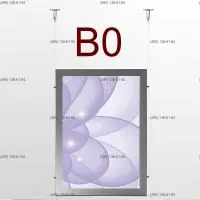 Световая панель MAGNETIC, двусторонняя, формат B0, 1000х1400 мм
